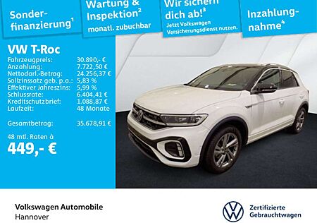 VW T-Roc Volkswagen 1.5 TSI DSG R-Line Navi AHK Kamera ACC LED