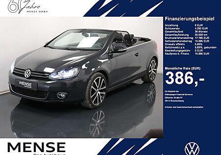 VW Golf Volkswagen VI Cabriolet 2.0 TDI Lounge Xenon Navi Standhzg