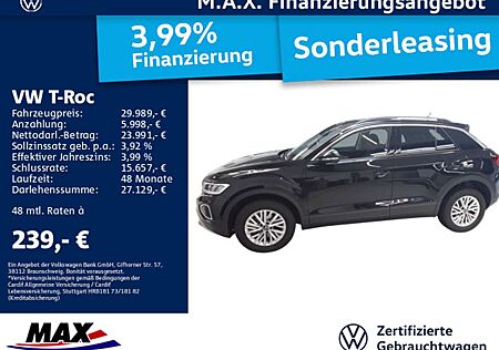 VW T-Roc Volkswagen 1.5 TSI DSG LIFE LED+KAMERA+STANDHZG+