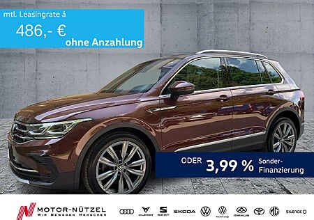 VW Tiguan Volkswagen 2.0 TDI 4M DSG ELEGANCE IQ+NAVI+AHK+PANO