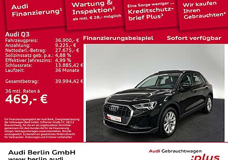 Audi Q3 45 TFSI e S tr. RFK LED NAVI VIRTUAL PANO