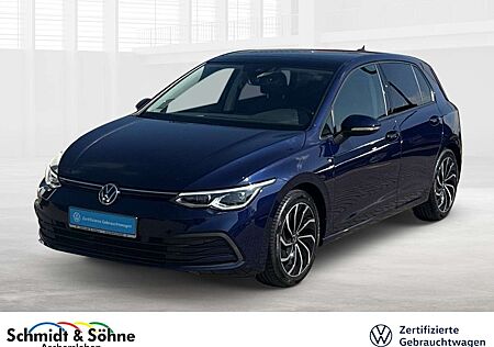 VW Golf Volkswagen VIII 1.5 TSI Life IQ.DRIVE MATRIX+TOTW+DACH Klima