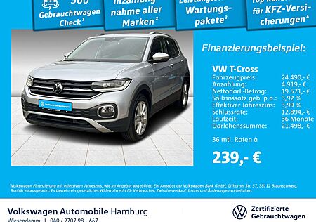 VW T-Cross Volkswagen 1.5 TSI Style DSG Navi LED Sitzhzg