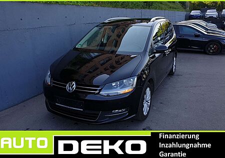 VW Sharan Volkswagen 2.0 TDI DSG Highline Navi+/Leder/Tempo/17