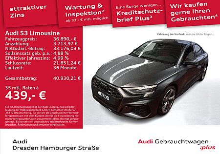 Audi S3 2.0TFSI qu. Navi Optikpaket schwarz