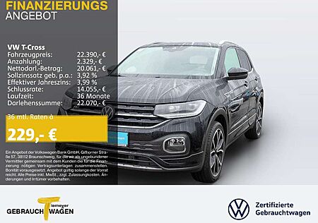 VW T-Cross Volkswagen 1.0 TSI DSG R-LINE LED VIRTUAL NAVI LM18