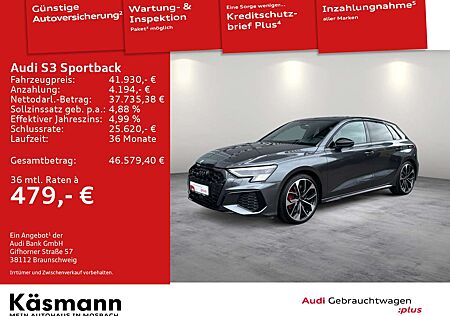 Audi S3 TFSI qu MATRIX HUD PANO B&O KAM