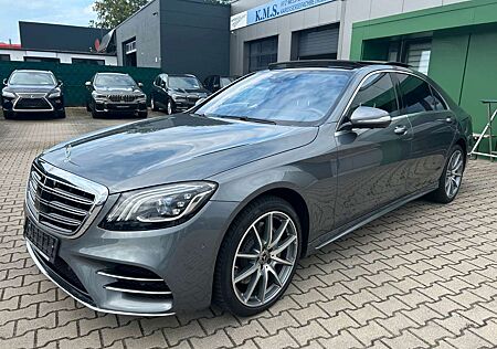 Mercedes-Benz S 560 S560 4M Lang AMG -HUD-ACC-FondEnt-BelüSitz-Pano