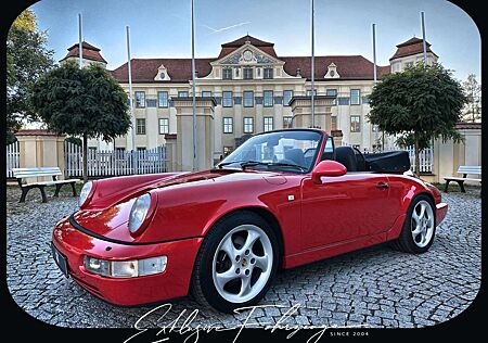 Porsche 964 Carrera 2 Cabriolet-Deutsches Auto-gepflegt