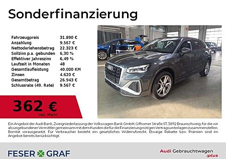 Audi Q2 35 TFSI S tronic S Line Ext Pano,Matrix,Navi,Kamer