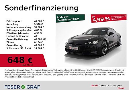 Audi e-tron GT quattro Luftfederung/ Head Up/ B&O Head-up-Display