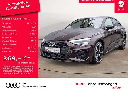 Audi A3 Sportback 40TFSI S line MATRIX NAVI PANORA