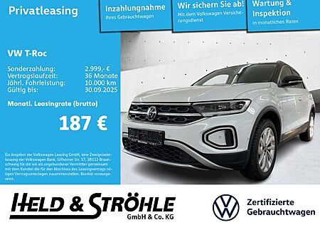 VW T-Roc Volkswagen Style 1.5 TSI DSG LED+ NAV AHK ACC DAB+