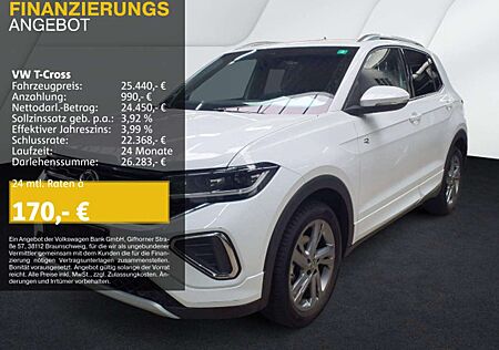 VW T-Cross Volkswagen 1.5 TSI DSG R-LINE NAVI LED AHK KAMERA