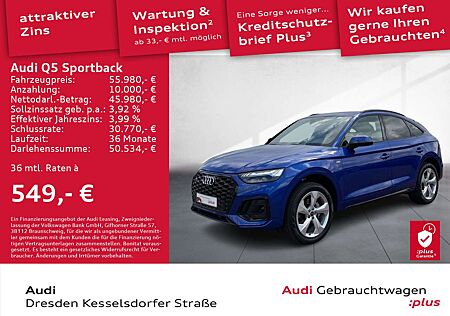 Audi Q5 45 TFSI Q. S-Line AHZV Kamera LED N
