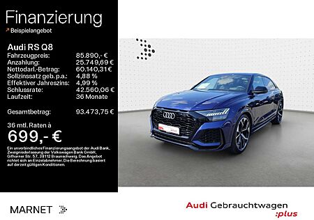 Audi RS Q8 *Navi*Matrix*Alu*AHK*B&O*HUD*PDC*Virtual Co
