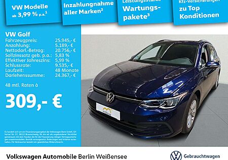 VW Golf Variant Volkswagen Golf VIII Variant 1.5 eTSI Life*AHK*NAVI*LED*VC*