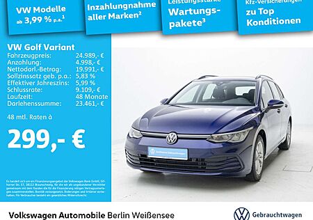 VW Golf Variant Volkswagen Golf VIII Variant 1.5 eTSI Life*AHK*NAVI*LED*VC*