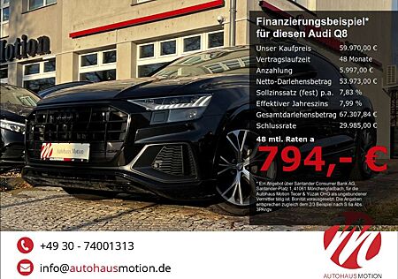 Audi Q8 50 TDI quattro 3.0 3x S-line MATRIX HUD LUFT 360°