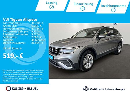 VW Tiguan Allspace Volkswagen Life 1,5 TSI DSG Nav*LED*ACC*AHK