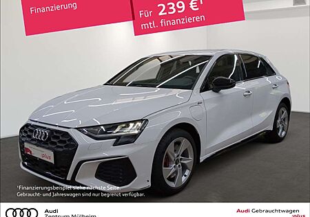 Audi A3 Sportback 45 TFSI e S line Navi LED virtual schwar