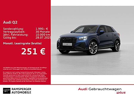 Audi Q2 S line 40 TFSI quattro Matrix ACC Kamera AHK