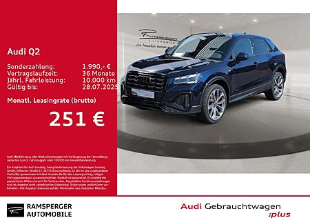 Audi Q2 S line 40 TFSI quattro Matrix ACC Kamera AHK