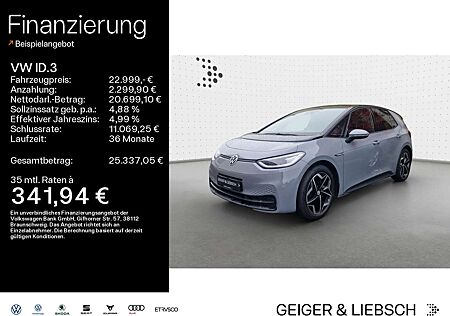 VW ID.3 Volkswagen Pro Performance*WÄRMEPUMPE*MATRIX*HUD*PANO*