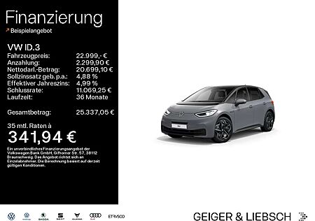 VW ID.3 Volkswagen Pro Performance*WÄRMEPUMPE*MATRIX*HUD*PANO*