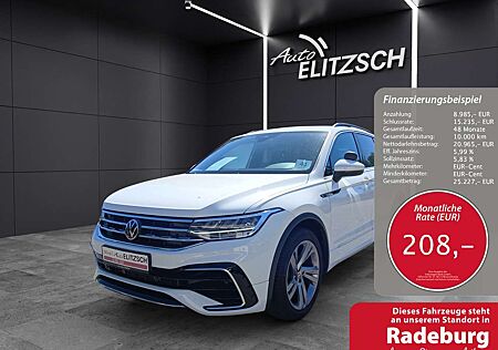 VW Tiguan Volkswagen R-Line TDI LED ACC VC AHK RearView Ambiente Air...