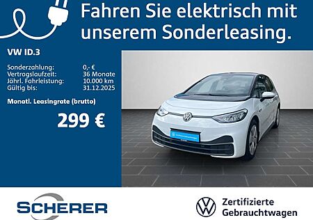 VW ID.3 Volkswagen Pro 62kWh CARPLAY KEYLESS LED NAVI PDC WÄRM