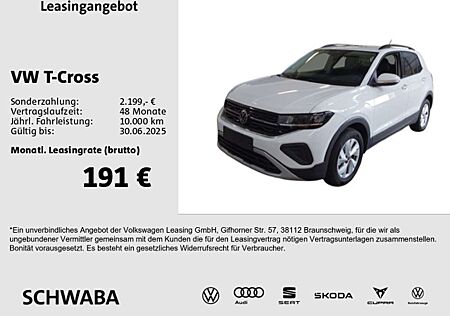 VW T-Cross Volkswagen Life 1.0TSI LED*VIRTUAL*ACC*LANE*PDC*16"