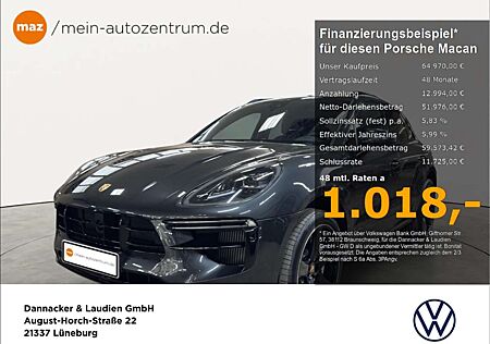 Porsche Macan Turbo 2.9 Alu LED Leder Pano Bose Standh. Navi Kam