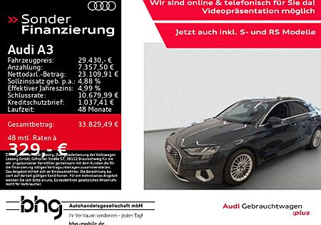 Audi A3 35 TFSI Limousine S tronic advanced