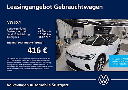VW ID.4 Volkswagen GTX Navi Kamera AHK ACC Stdhzg LED SHZ