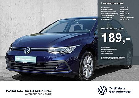 VW Golf Volkswagen VIII 1.0 TSI Life NAVI ALU LED