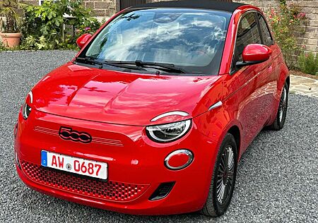 Fiat 500E Cabrio RED 87KW 1Hand Unfallfrei ACC