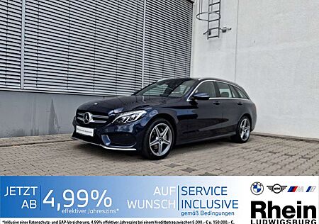 Mercedes-Benz C 200 C200 T 9G Tronic AMG Line LED Navi FahrAs+