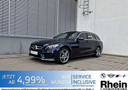 Mercedes-Benz C 200 C200 T 9G Tronic AMG Line LED Navi FahrAs+
