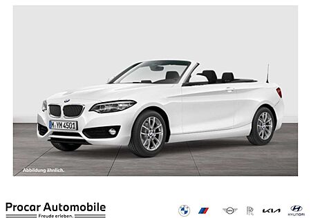BMW 218 i Cabrio Advantage NAVI