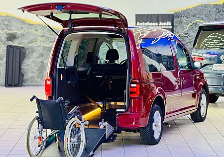 VW Caddy Volkswagen DSG Generation 4 Behindertengerecht-Rampe