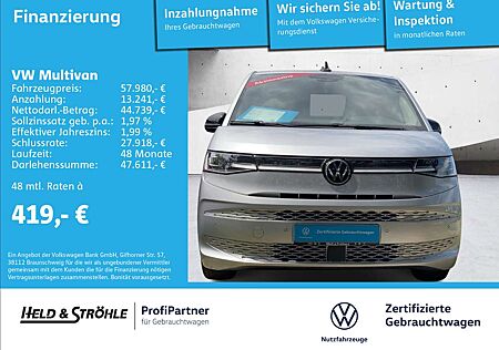 VW T7 Multivan Volkswagen Lang Style 1.4 eHybrid DSG IQ NAV AHK