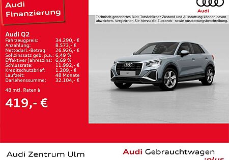 Audi Q2 S line 35 TFSI AHK R-KAM NAV+ STDHZG E-KLAPPE