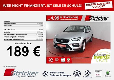 Seat Ateca Style 1.5TSI 189,-ohne Anzahlung AHK Navi Sitzhei
