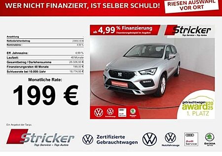 Seat Ateca Style 1.5TSI 199,-ohne Anzahlung AHK Navi Sitzhei
