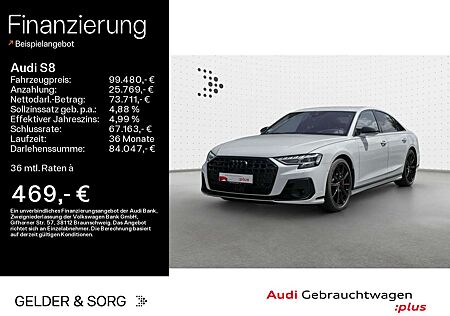 Audi S8 qu. Exclusive B&O*HuD*Stand*Matrix*Aktivfahrw
