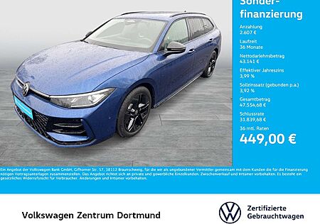 VW Passat Variant Volkswagen 2.0 R-LINE 4X4 NEUESMODELL AHK 18Z