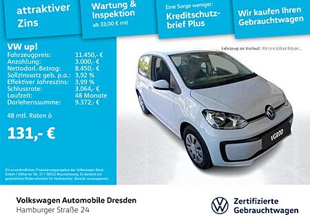 VW Up Volkswagen ! 1.0 DAB KAMERA KLIMA PDC BLUETOOTH