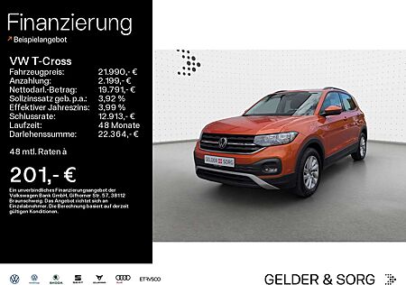 VW T-Cross Volkswagen Life 1.0 TSI RFK*DAB+*ACC*AHK