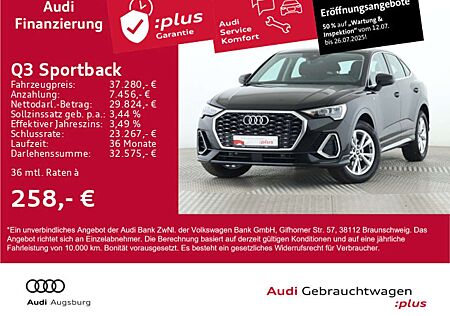 Audi Q3 S line 35TFSI S tr NAVI*VIRTUAL*18"